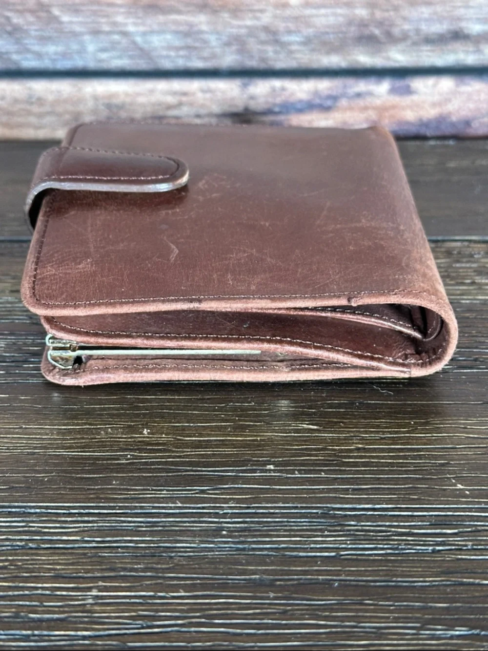 Coach Brown Leather Wallet